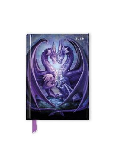 Picture of Anne Stokes: Raising Dragons 2026 Luxury Pocket Diary Planner - Week to View
