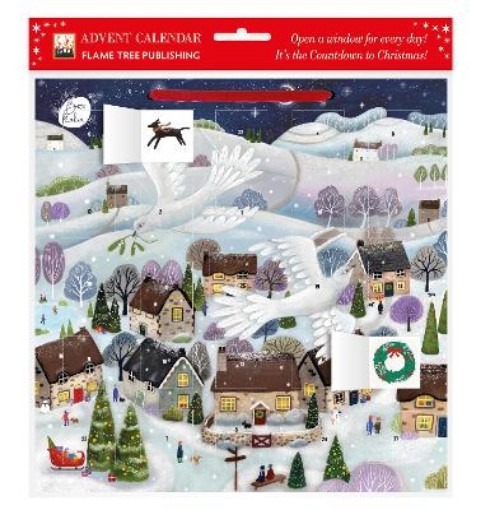 Picture of Bex Parkin: Doves Advent Calendar (with stickers)