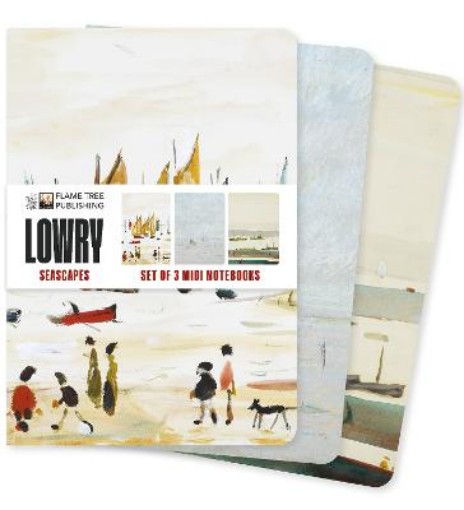 Picture of L.S. Lowry: Seascapes Set of 3 Midi Notebooks