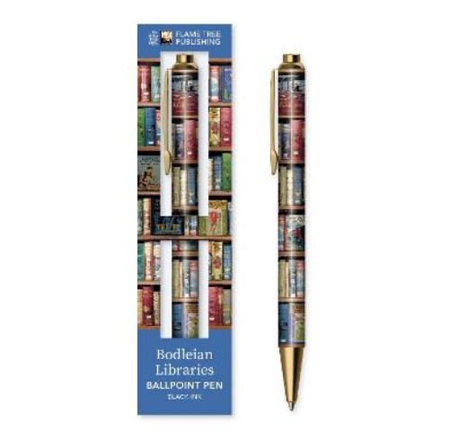 Picture of Bodleian Libraries: Hobbies & Pastimes Bookshelves Boxed Decorative Ballpoint Pen