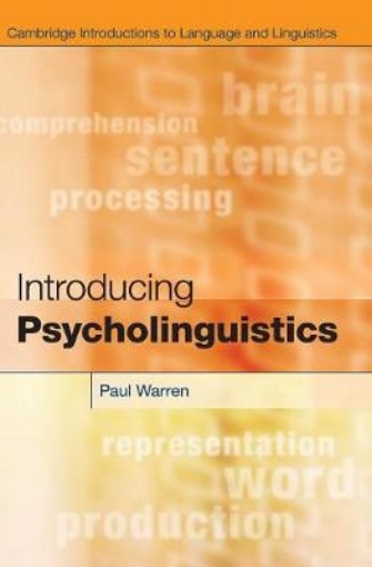 Picture of Introducing Psycholinguistics