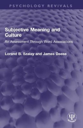 Picture of Subjective Meaning and Culture