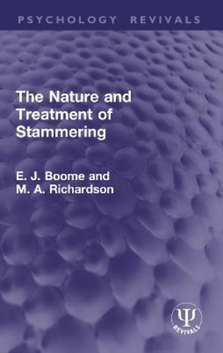 Picture of Nature and Treatment of Stammering