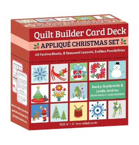 Picture of Quilt Builder Card Deck Applique Christmas Set