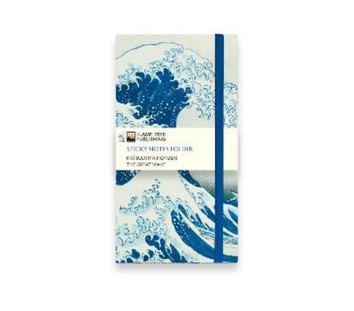 Picture of Katsushika Hokusai: The Great Wave Flame Tree Sticky Notes Folder