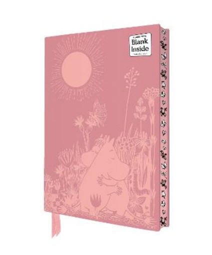 Picture of Moomin Love Artisan Art Blank Notebook (Flame Tree Journals)