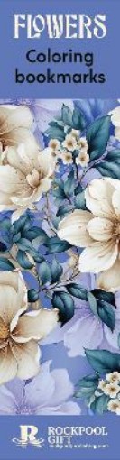 Picture of Flowers Coloring Bookmarks