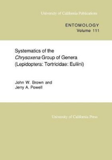 Picture of Systematics of the Chrysoxena Group of Genera (Lepidoptera