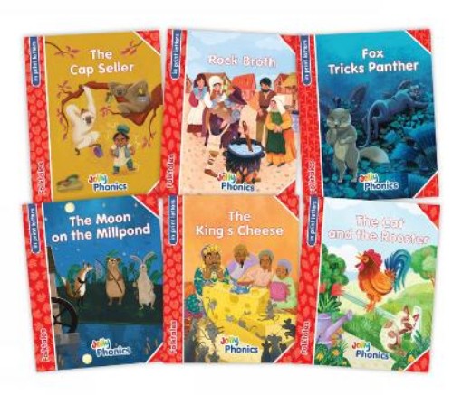 Picture of Jolly Phonics Folktales Red Readers (Level 1) Complete Set (1-6)