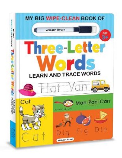 Picture of My Big Wipe And Clean Book of Three Letter Words