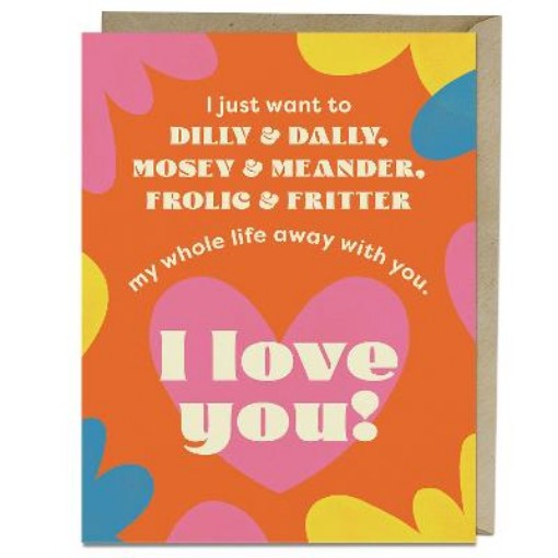 Picture of 6-Pack Em & Friends Dilly & Dally Greeting Cards