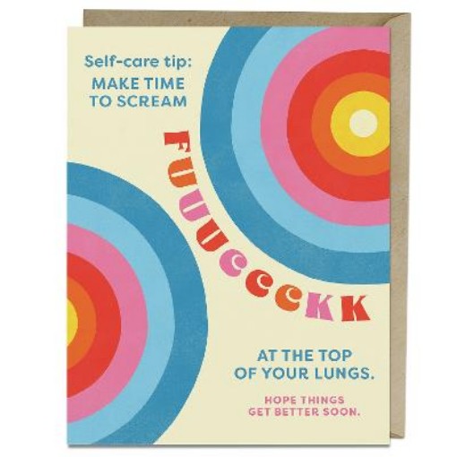 Picture of 6-Pack Em & Friends Self-Care Tip Greeting Cards