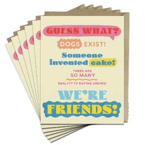 Picture of 6-Pack Em & Friends Guess What? Friends! Greeting Cards