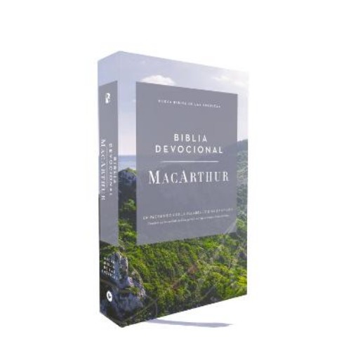 Picture of NBLA, Biblia devocional MacArthur, Tapa rustica, Comfort Print