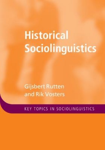 Picture of Historical Sociolinguistics