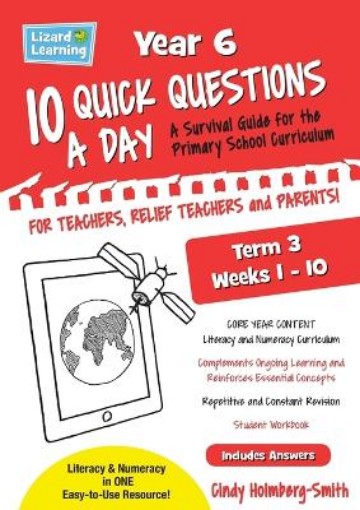 Picture of Lizard Learning 10 Quick Questions A Day Year 6 Term 3