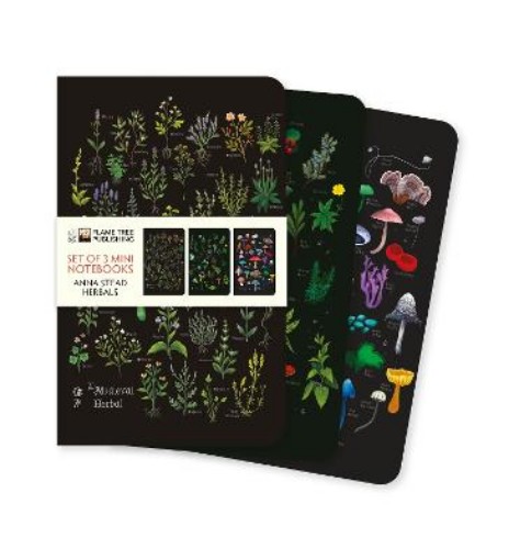 Picture of Anna Stead: Herbals Set of 3 Mini Notebooks