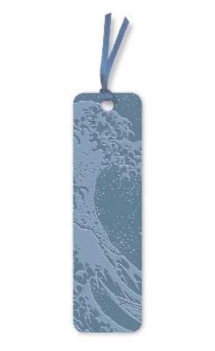 Picture of Katsushika Hokusai: The Great Wave Artisan Art Vegan Leather Bookmarks (pack of 10)