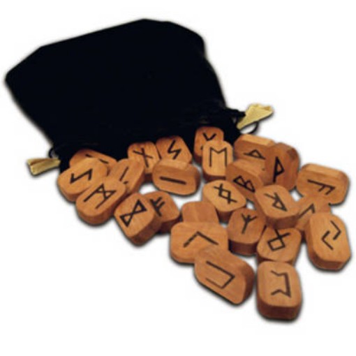 Picture of Wooden Runes Bookshelf Edition
