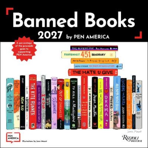 Picture of Banned Books 2027 Wall Calendar