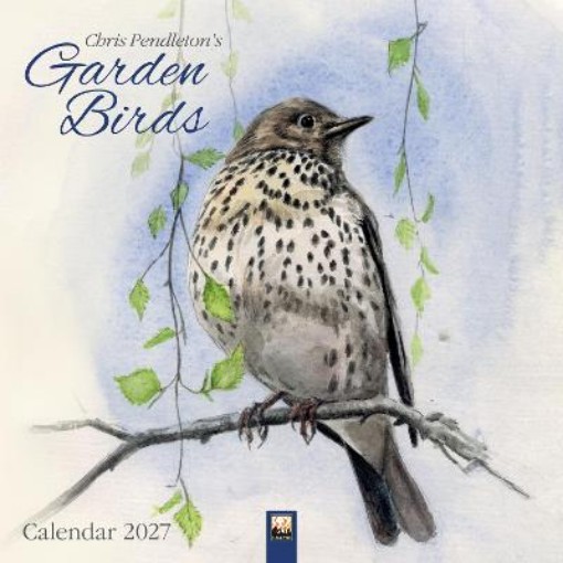 Picture of Chris Pendleton's Garden Birds Wall Calendar 2027 (Art Calendar)