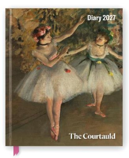 Picture of Courtauld 2027 Desk Diary Planner - Week to View, Illustrated throughout