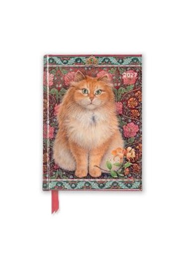 Picture of Ivory Cats by Lesley Anne Ivory: Blossomire 2027 Luxury Pocket Diary Planner - Week to View