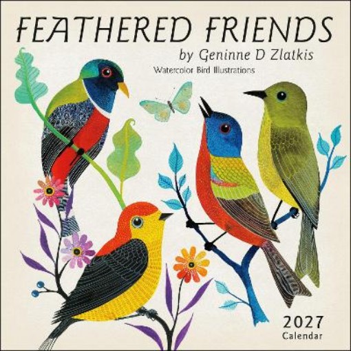 Picture of Feathered Friends 2027 Wall Calendar