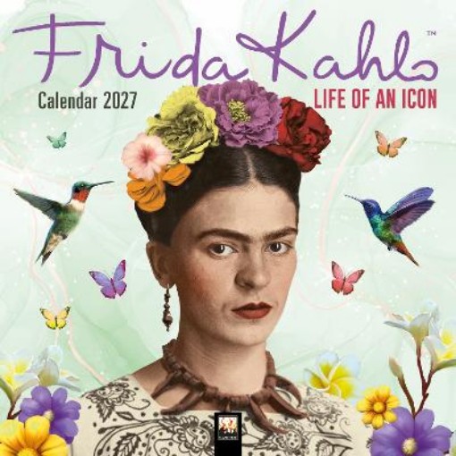 Picture of Frida Kahlo: Life of an Icon Mini Wall Calendar 2027 (Art Calendar)