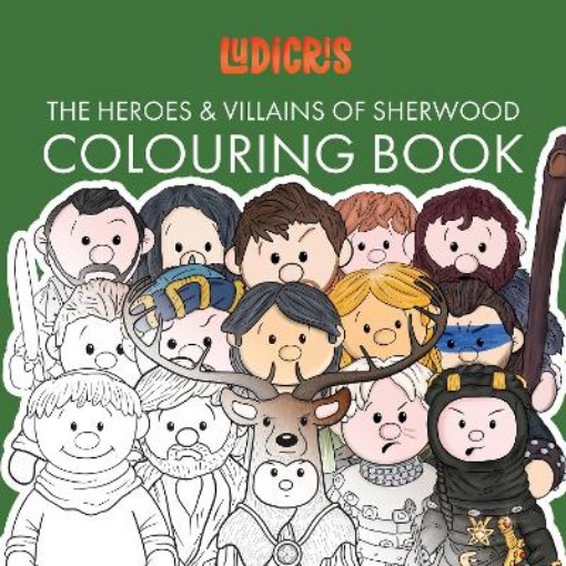 Picture of Heroes & Villains of Sherwood Colouring Book