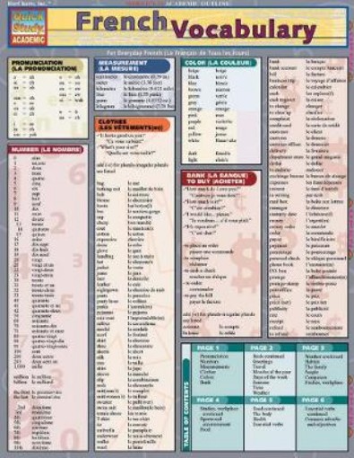 Picture of French Vocabulary