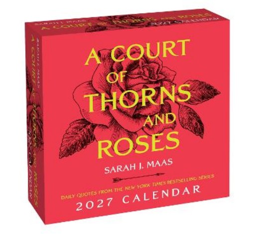 Picture of Court of Thorns and Roses 2027 Day-to-Day Calendar