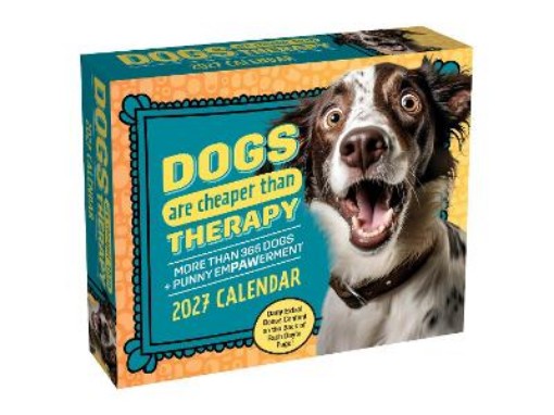 Picture of Dogs Are Cheaper Than Therapy 2027 Day-to-Day Calendar