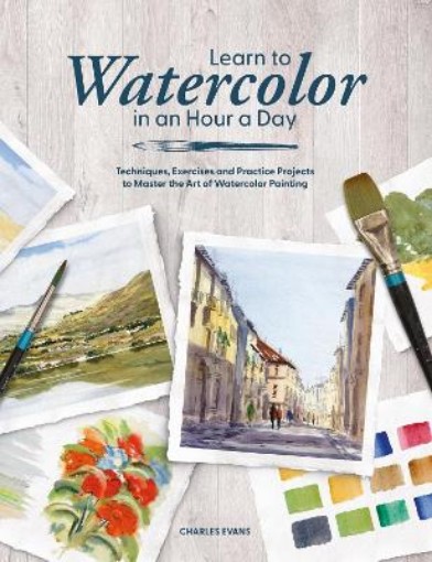 Picture of Learn to Watercolor in an Hour a Day