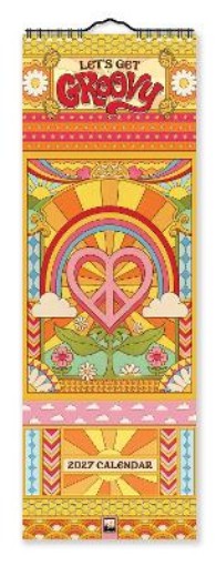 Picture of Dreamadelic: Groovy Slim Calendar 2027 (Art Calendar)