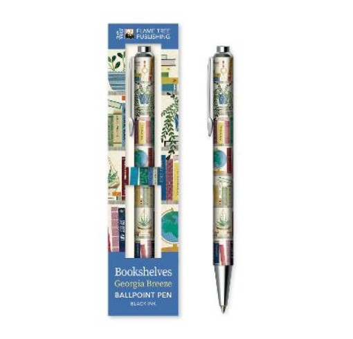 Picture of Georgia Breeze: Bookshelves Boxed Decorative Ballpoint Pen